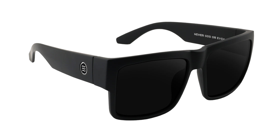 Relic Black Rectangular prescription glasses from Neven Eyewear.