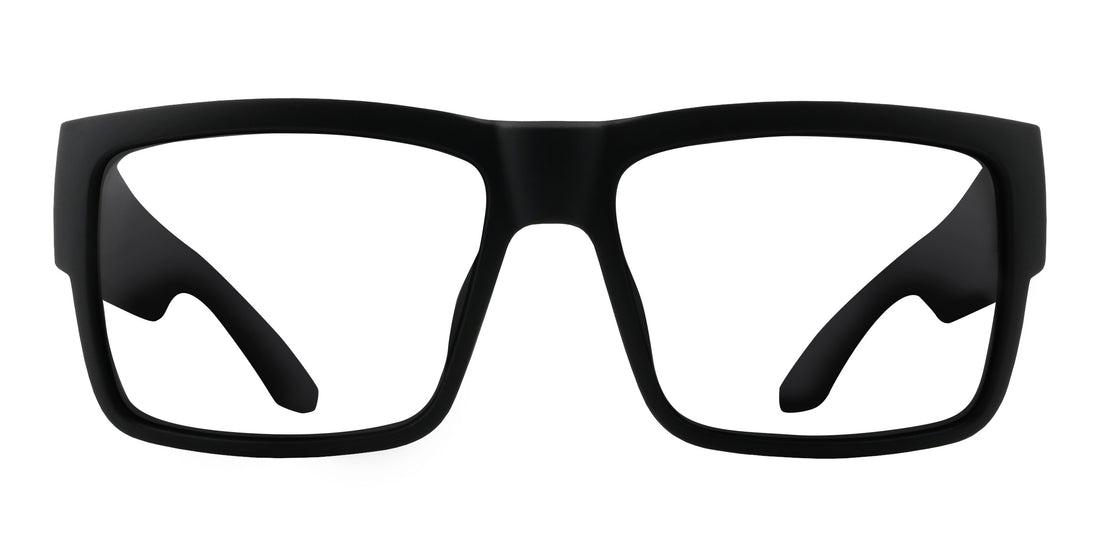 Scythe Black Square Prescription Glasses from Neven Eyewear.