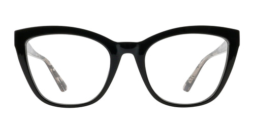 Coral Black cat-eye prescription glasses from Neven Eyewear.