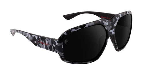 A.W.O.L. black sunglasses polarized sunglasses from Neven Eyewear Pair name: A.W.O.L. Frame shape: sunglasses.