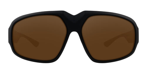 DOA matte black oversized prescription glasses from Neven Eyewear Pair name: DOA Frame shape: oversized.