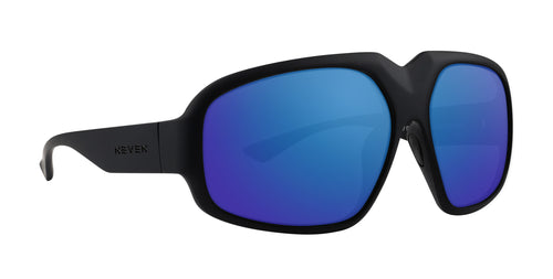 DOA matte black oversized prescription glasses from Neven Eyewear Pair name: DOA Frame shape: oversized.