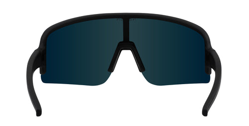 Cadence black wraparound polarized sunglasses from Neven Eyewear.