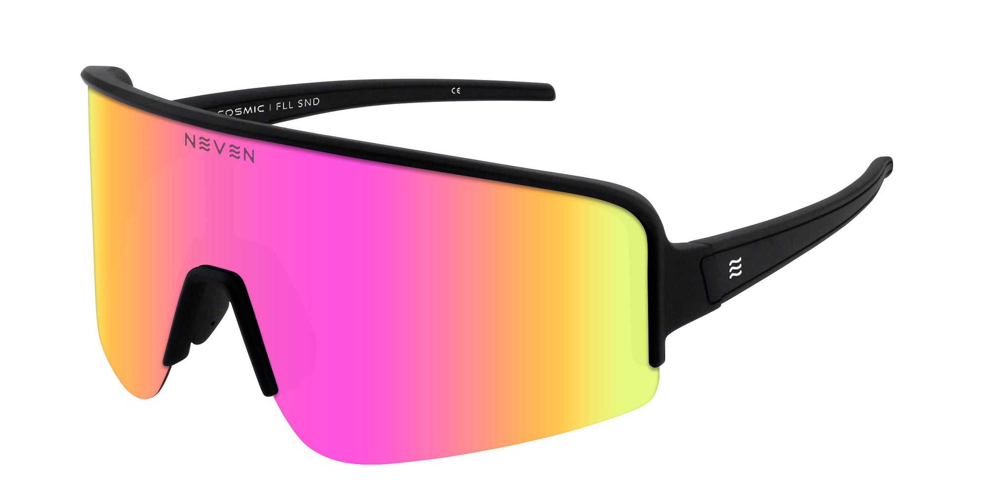 FLL SND black sports polarized sunglasses from Neven Eyewear.