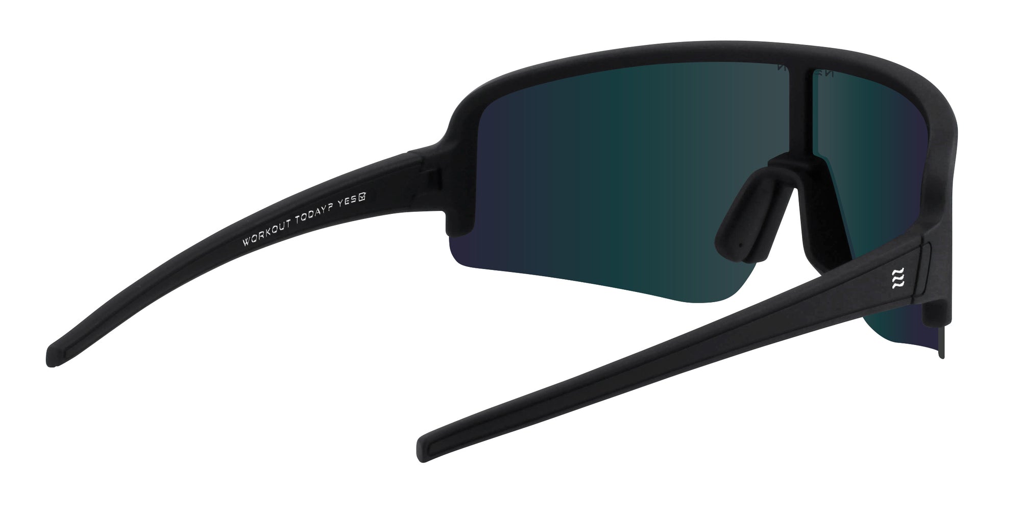 FLL SND black sports polarized sunglasses from Neven Eyewear.