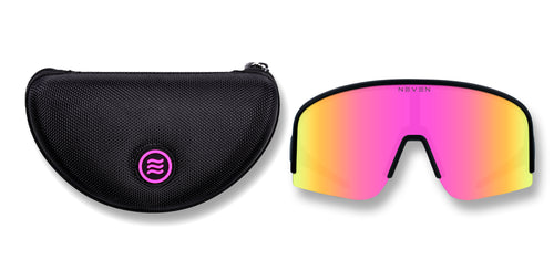 FLL SND black sports polarized sunglasses from Neven Eyewear.
