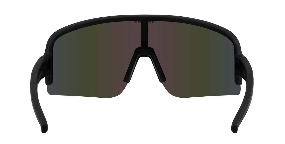 Strides Black Square Polarized Sunglasses from Neven Eyewear.