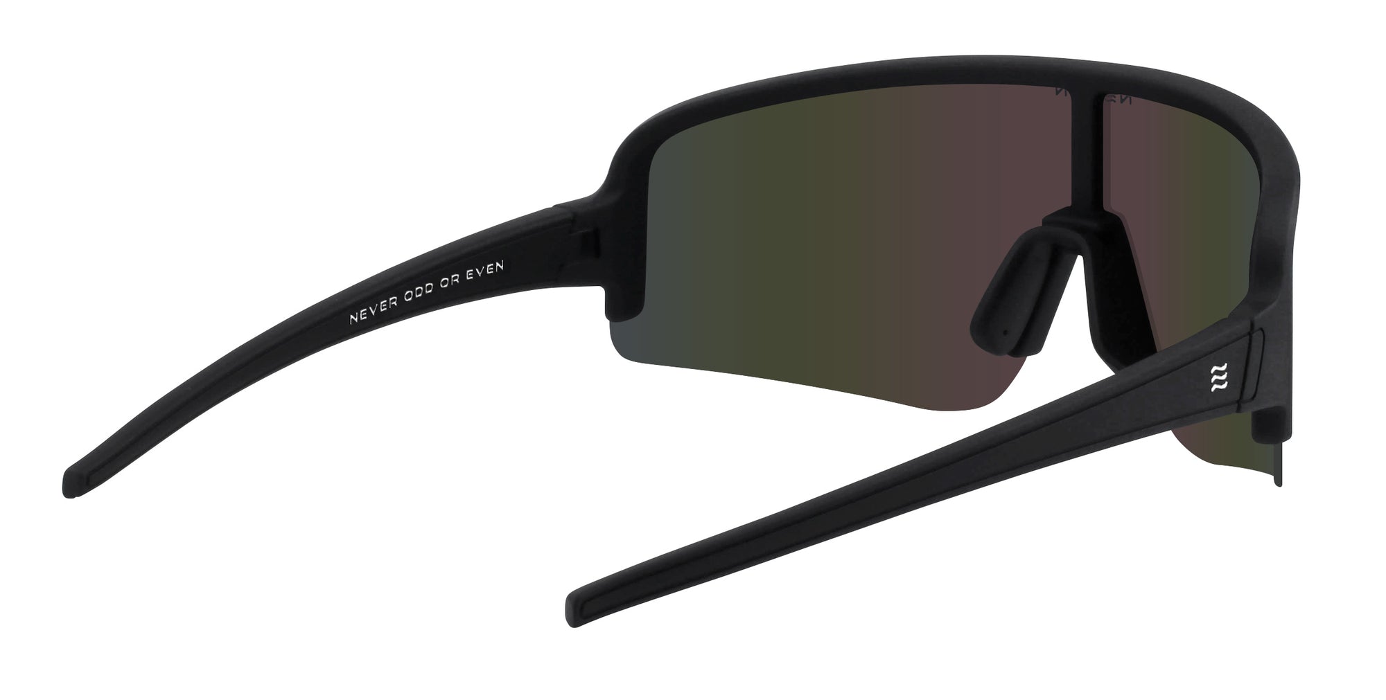 Strides Black Square Polarized Sunglasses from Neven Eyewear.