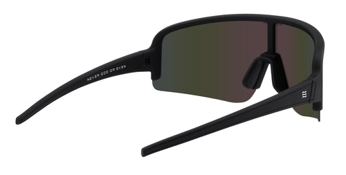 Strides Black Square Polarized Sunglasses from Neven Eyewear.
