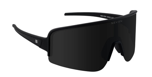 Threshold black wide polarized sunglasses from Neven Eyewear.