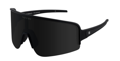 Threshold black wide polarized sunglasses from Neven Eyewear.