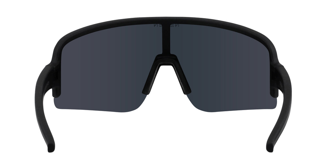 Threshold black wide polarized sunglasses from Neven Eyewear.