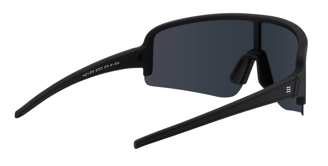 Threshold black wide polarized sunglasses from Neven Eyewear.