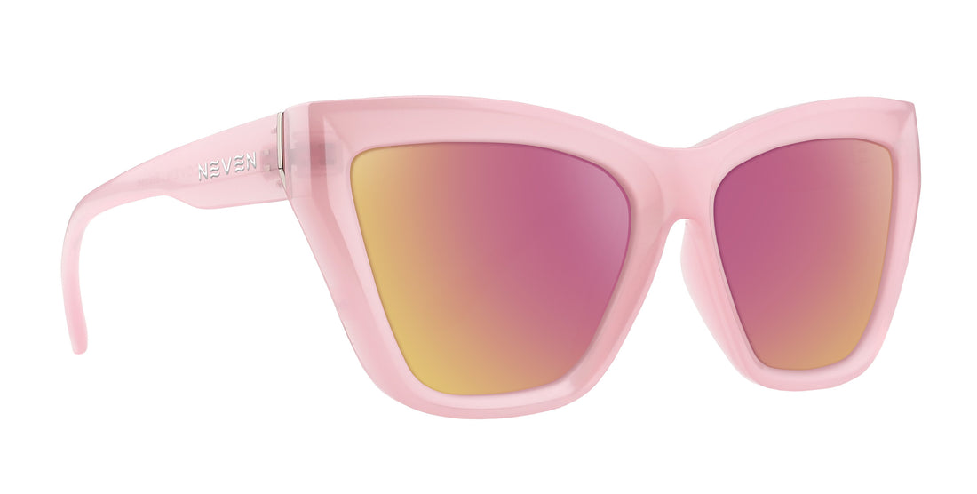 Eclipse pink cat-eye prescription glasses from Neven Eyewear.