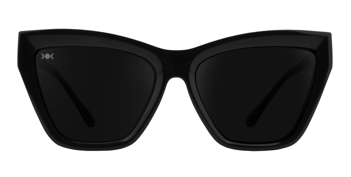 Nocturnal black cat eye polarized sunglasses from Neven Eyewear