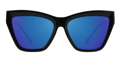 Nocturnal Black Cat-eye prescription glasses from Neven Eyewear.