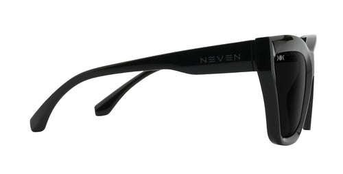 Nocturnal Black Cat Eye polarized sunglasses from Neven Eyewear.