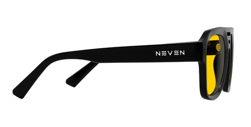 Friday yellow navigator polarized sunglasses from Neven Eyewear.