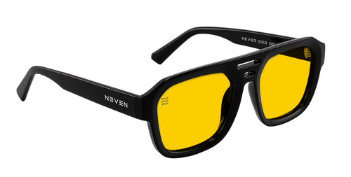 Friday yellow navigator polarized sunglasses from Neven Eyewear.