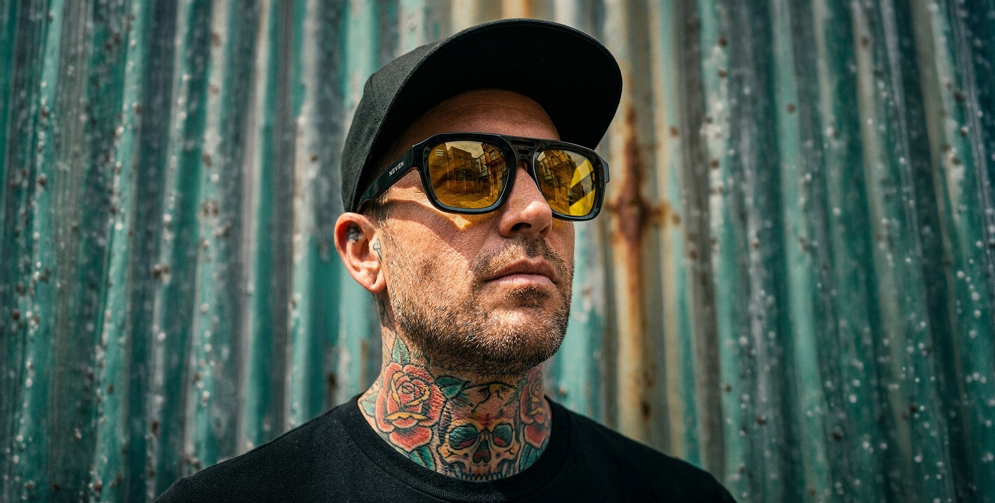 Friday yellow navigator polarized sunglasses from Neven Eyewear.