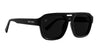 Wednesday black navigator polarized sunglasses from Neven Eyewear.