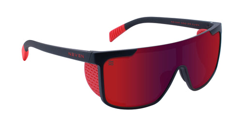 Blood Moon Black Square Polarized Sunglasses from Neven Eyewear.