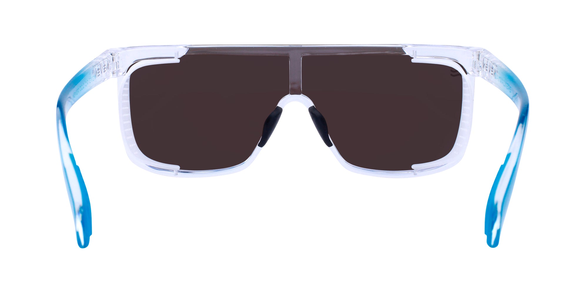 Iced Earth Clear Rectangular Polarized Sunglasses from Neven Eyewear.