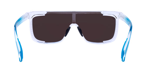 Iced Earth Clear Rectangular Polarized Sunglasses from Neven Eyewear.