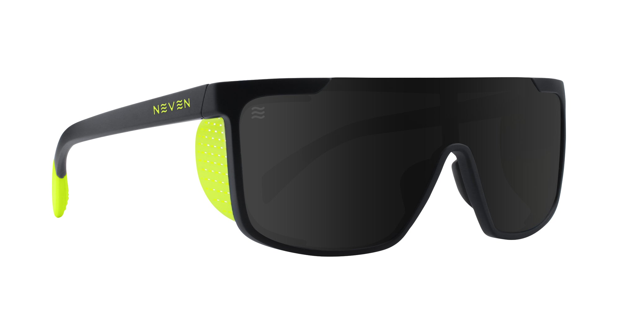 Whistler Black Wraparound polarized sunglasses from Neven Eyewear.