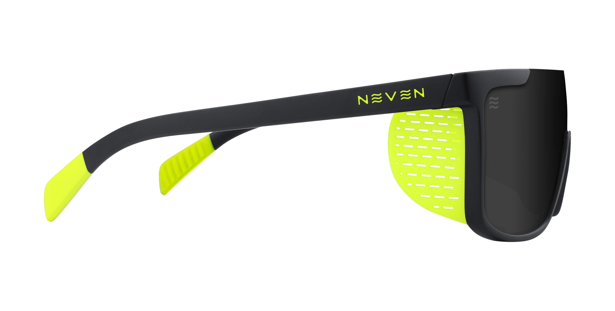 Whistler Black Wraparound polarized sunglasses from Neven Eyewear.