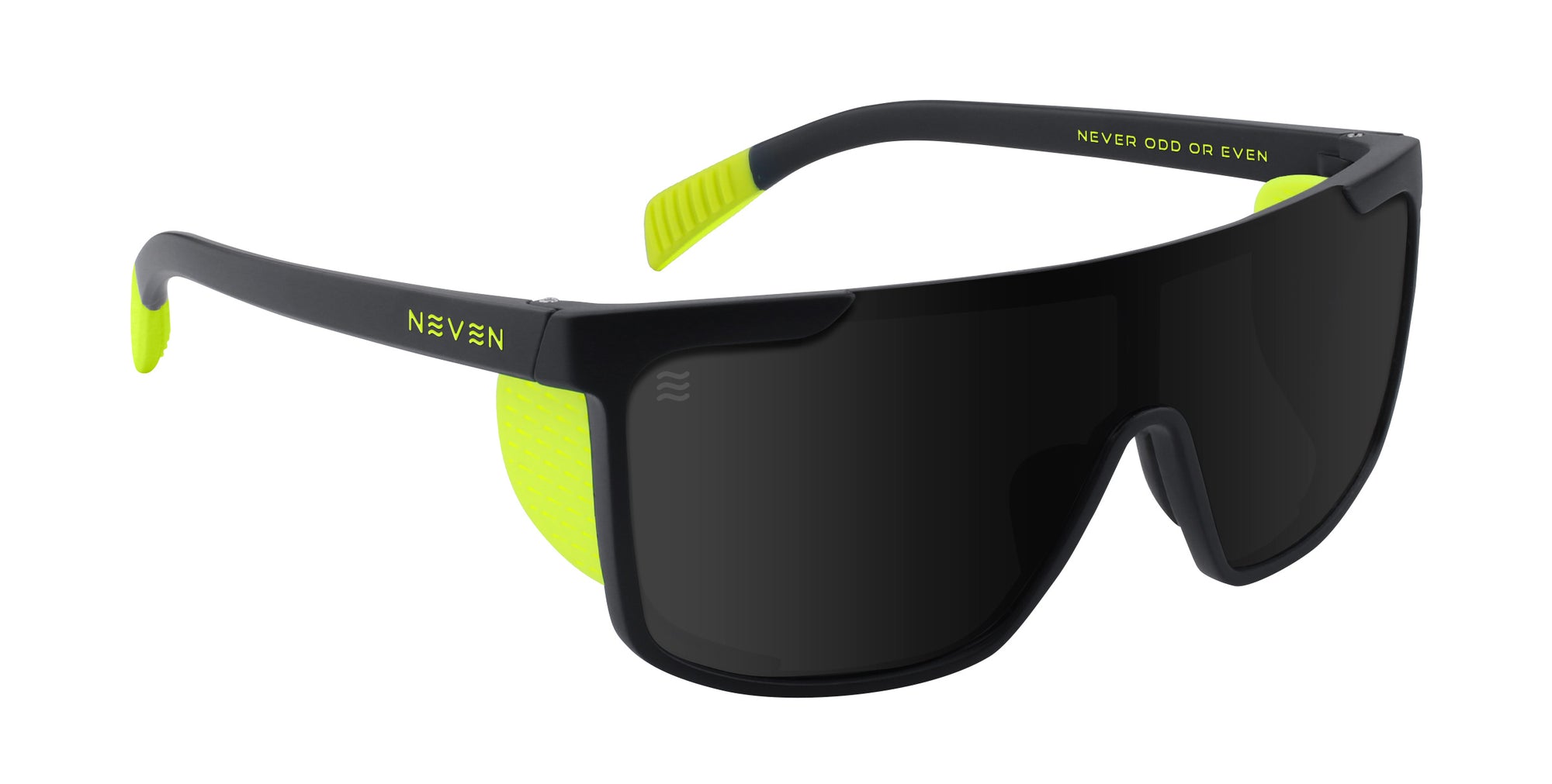 Whistler Black Wraparound polarized sunglasses from Neven Eyewear.
