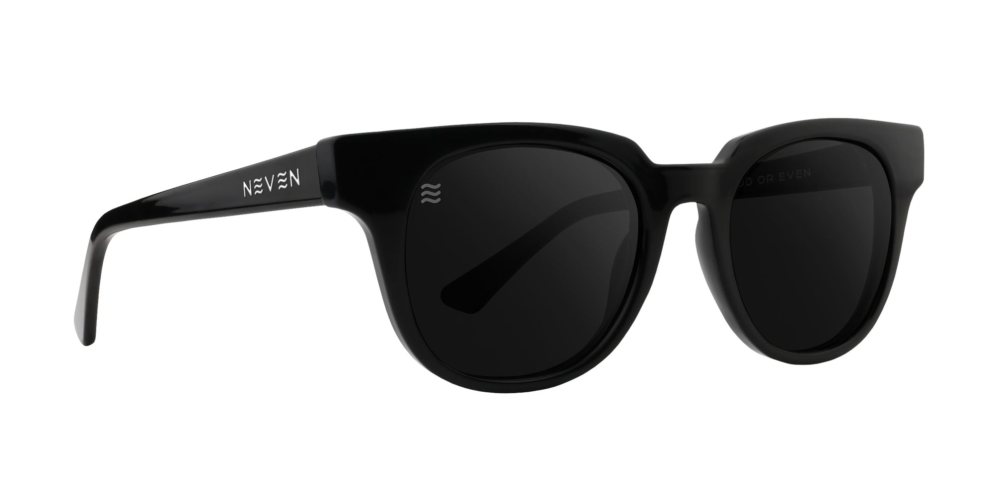 Cerberus sunglasses with black frame and polarized lenses.