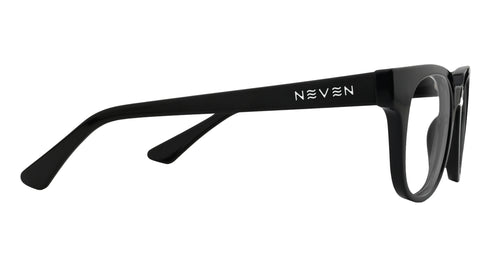 Cerberus Black Thick prescription glasses from Neven Eyewear.