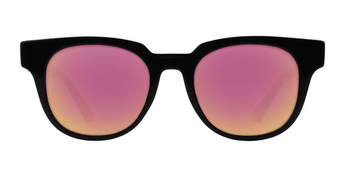 Ern black square prescription glasses from Neven Eyewear.