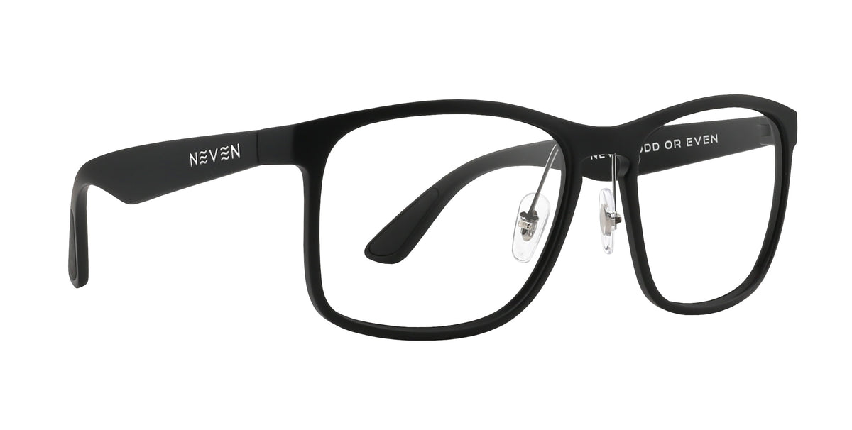 Obsidian Prescription Neven Eyewear Rx SINGLE VISION Clear Standard