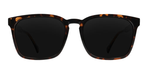 Chazz tortoiseshell rectangular prescription glasses from Neven Eyewear.
