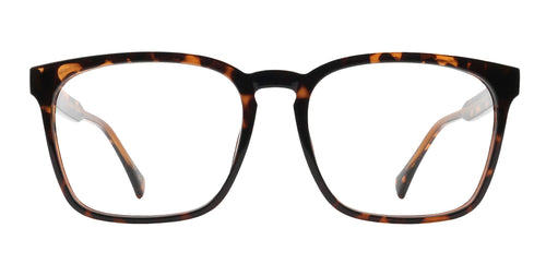 Chazz tortoiseshell rectangular prescription glasses from Neven Eyewear.