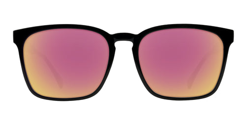 Rufus Black Rectangular prescription glasses from Neven Eyewear.