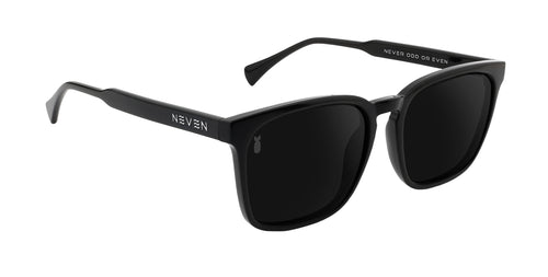 Rufus Black Rectangular Polarized Sunglasses from Neven Eyewear.