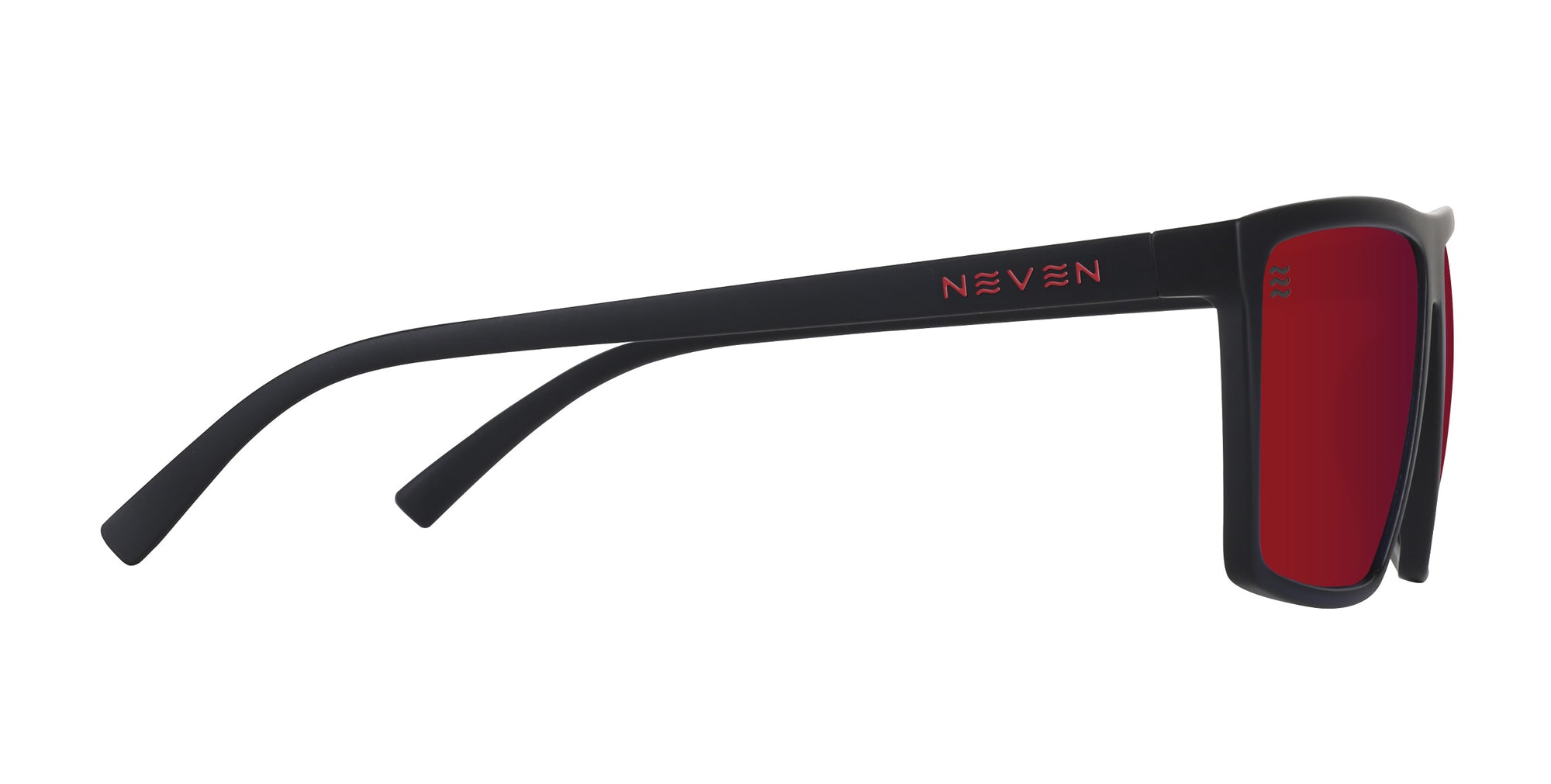 212 XL black rectangular polarized sunglasses from Neven Eyewear.