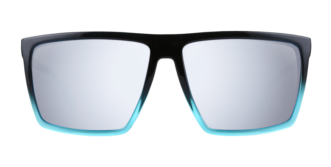 Arizona XL black rectangular prescription glasses from Neven Eyewear.