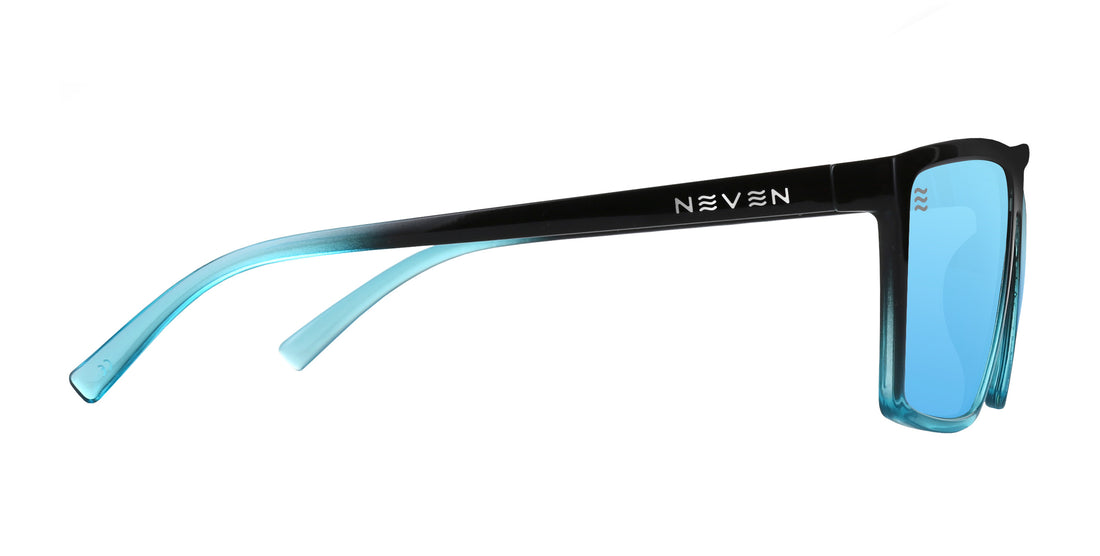 Arizona XL black rectangular polarized sunglasses from Neven Eyewear.
