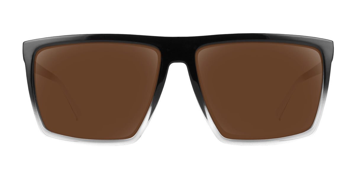 Colorado Bulldog XL black rectangle prescription glasses from Neven Eyewear.