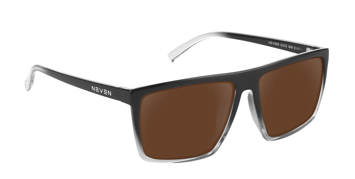 Colorado Bulldog XL black rectangle prescription glasses from Neven Eyewear.