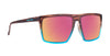 Melby XL brown & blue rectangular prescription glasses from Neven Eyewear.