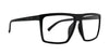 NYC XL black rectangular prescription glasses from Neven Eyewear.