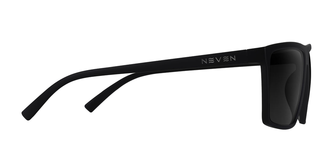 NYC XL black rectangular prescription glasses from Neven Eyewear.