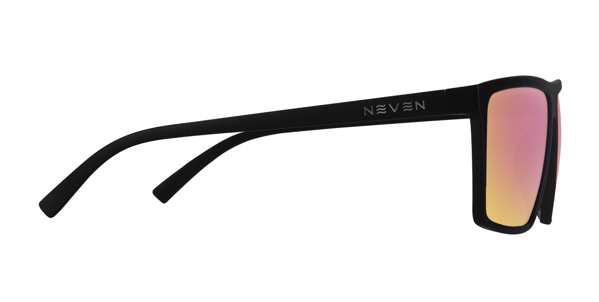 NYC XL black rectangular prescription glasses from Neven Eyewear.