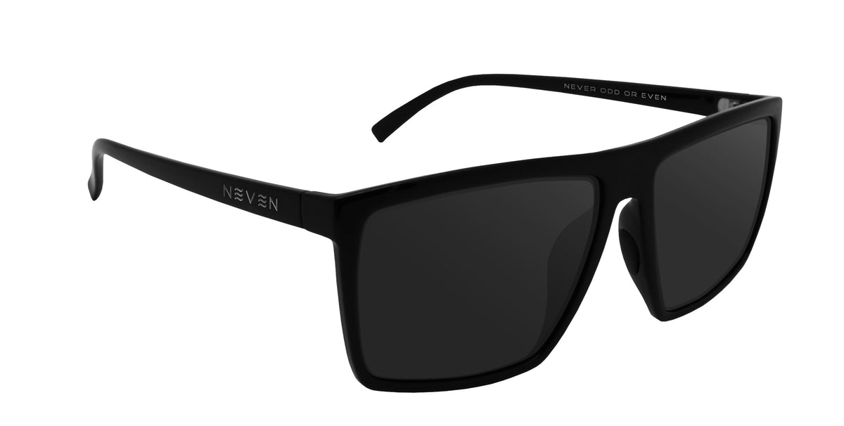 NYC XL black rectangular prescription glasses from Neven Eyewear.