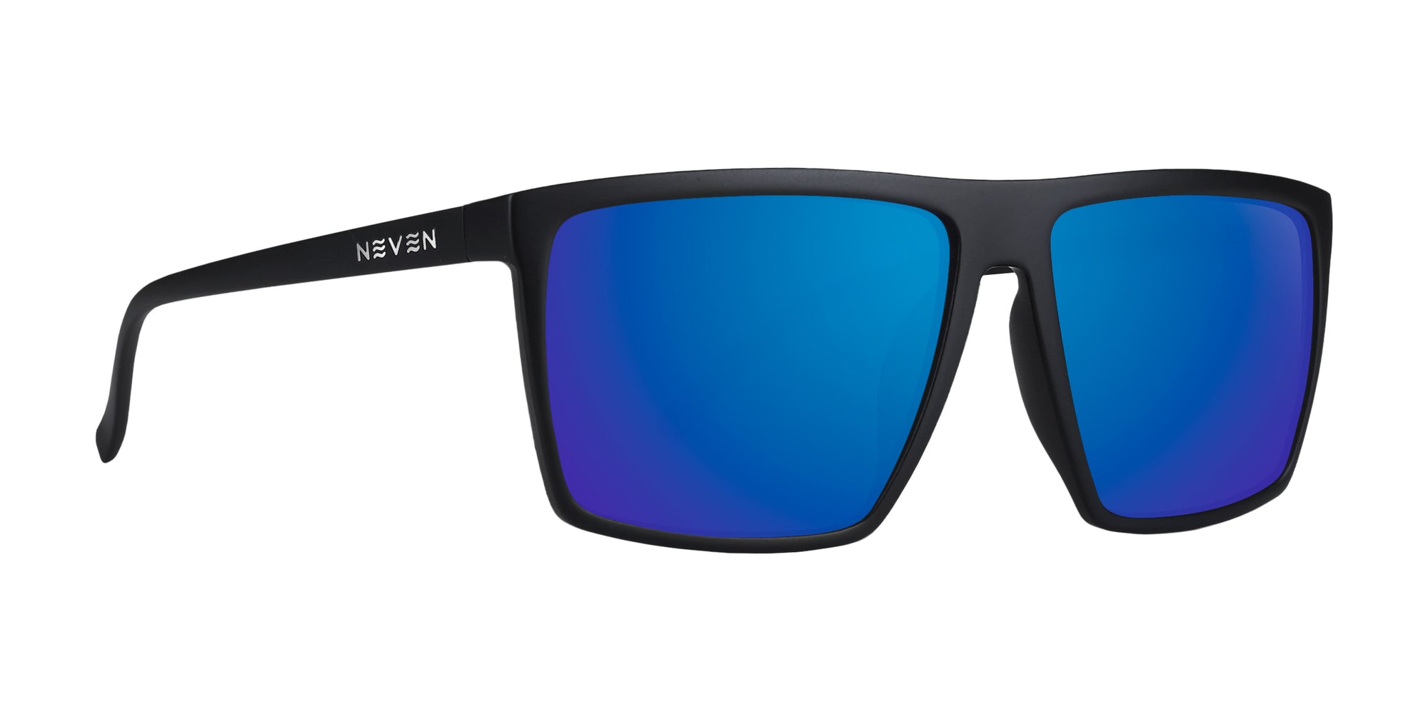 Three Of Cups XL black rectangular prescription glasses from Neven Eyewear.